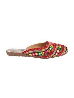 multi colored slip on mules - 15003993 - Standard Image - 2