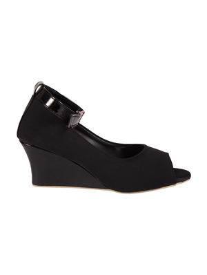 black ankle strap wedge - 15003997 - Standard Image - 2