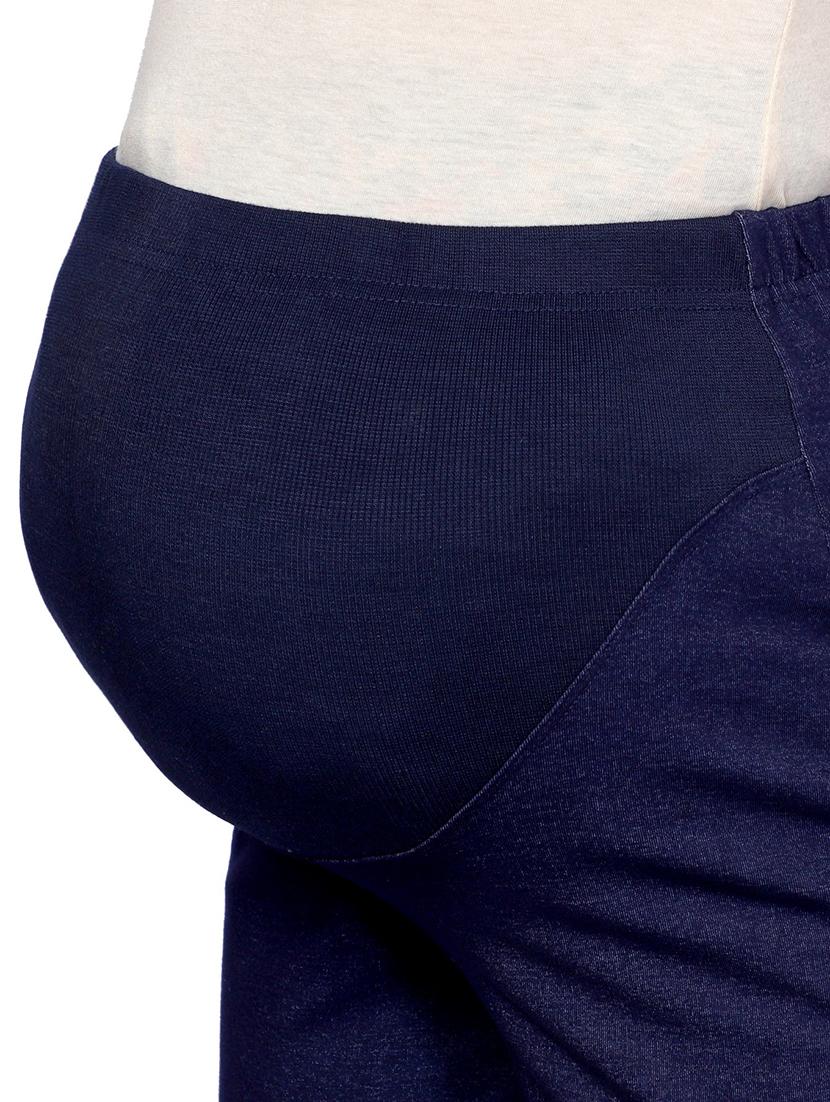 navy blue denim maternity wear capri - 15004182 - Zoom Image - 5