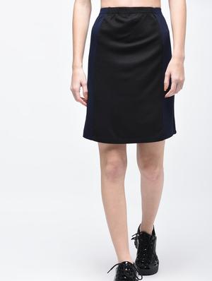 black viscose pencil skirt - 15004628 - Standard Image - 2