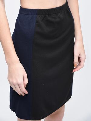 black viscose pencil skirt - 15004628 - Standard Image - 5