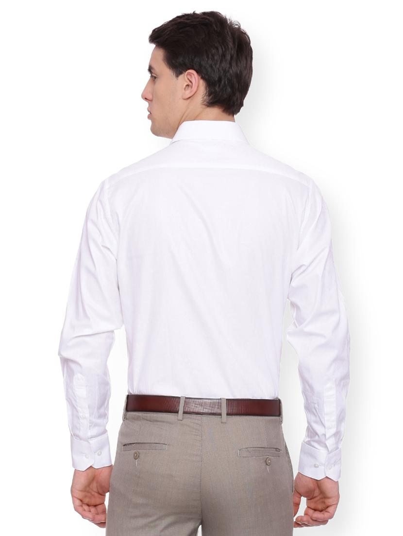 white cotton formal shirt - 15007140 - Zoom Image - 2