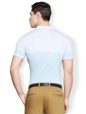 light blue cotton pocket t-shirt - 15007345 - Standard Image - 2