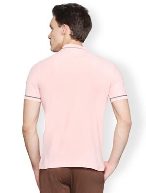pink cotton blend t-shirt - 15007347 - Standard Image - 2