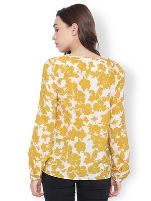 Floral stencil print top - 15007500 - Standard Image - 2
