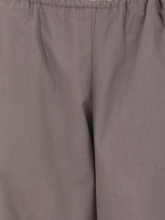 GRASS by Gitika Goyal brown cotton palazzo - 15008132 - Zoom Image - 5