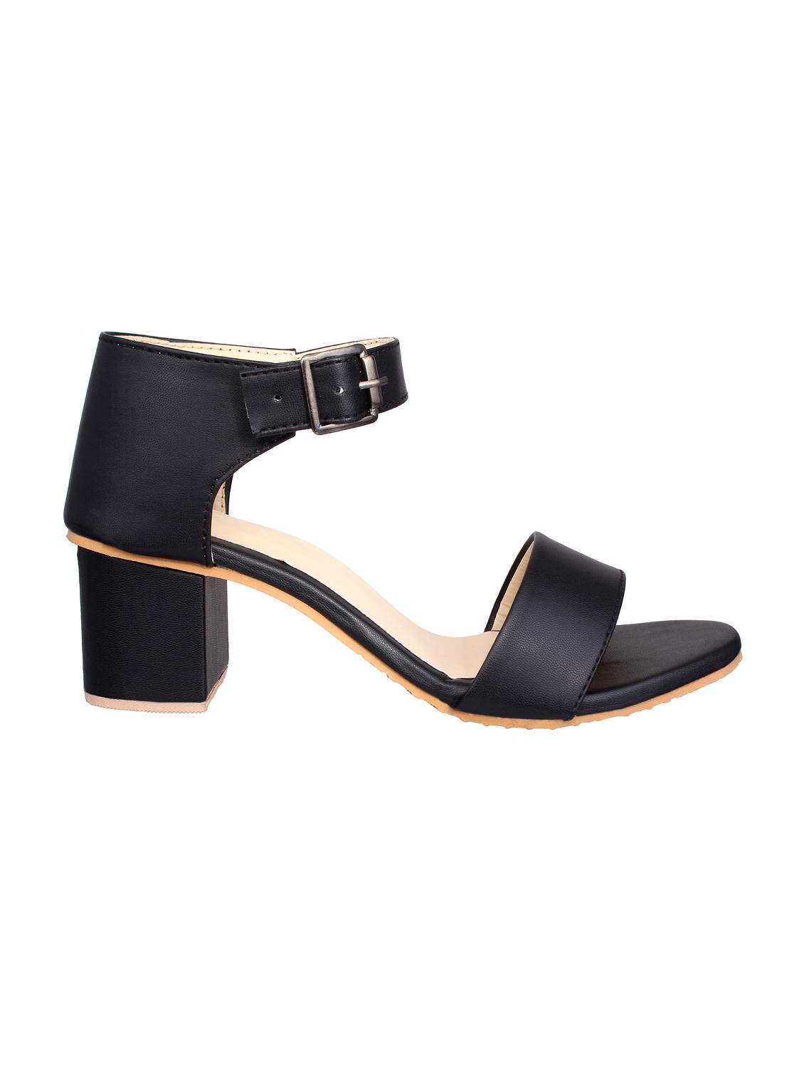 black ankle strap sandal - 15009138 - Zoom Image - 2