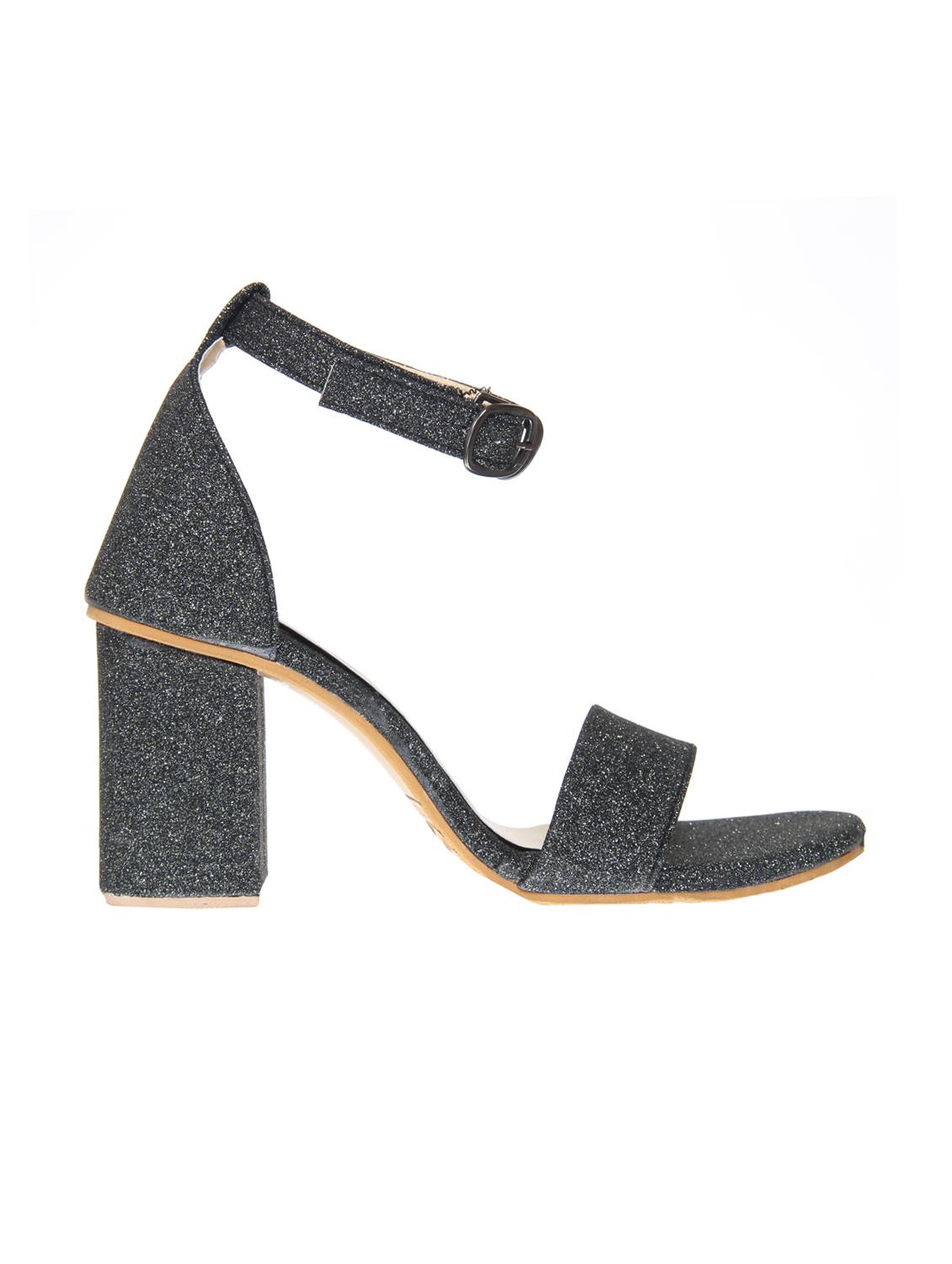 black ankle strap sandal - 15009149 - Zoom Image - 2