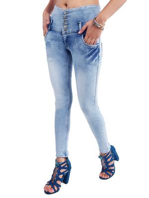 light blue denim jeans - 15009422 - Standard Image - 2