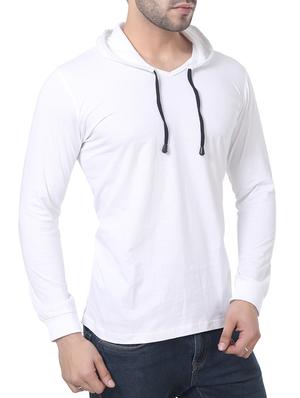 white cotton t-shirt - 15009430 - Standard Image - 2