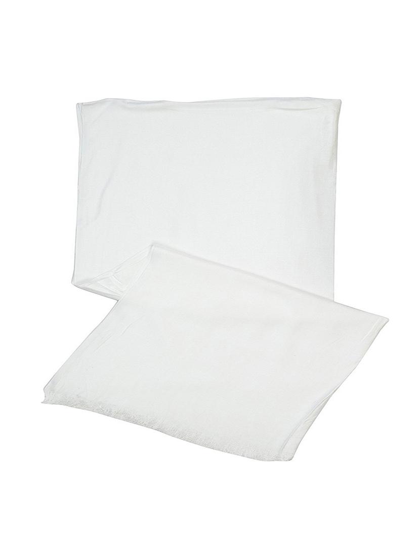 white cotton scarf - 15010848 - Zoom Image - 2
