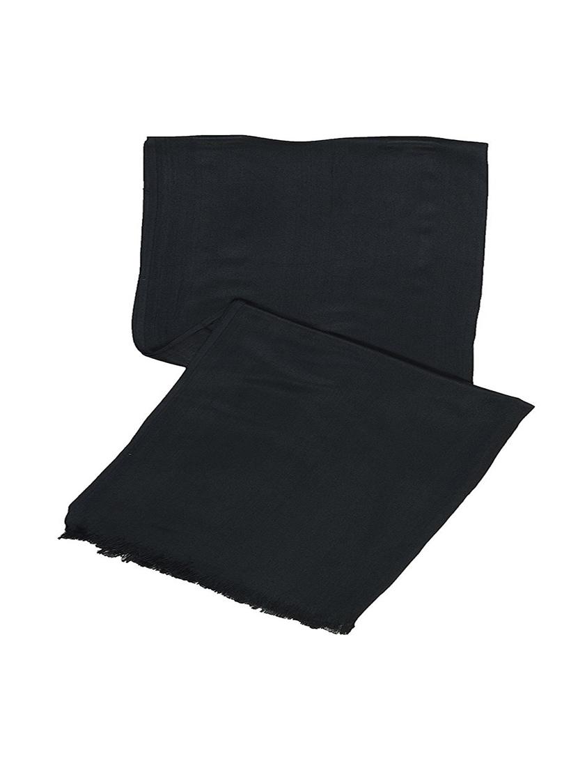 black cotton scarf - 15010851 - Zoom Image - 2