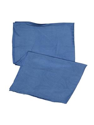 blue cotton scarf - 15010868 - Standard Image - 2