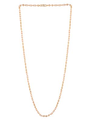 white brass chain necklace - 15011224 - Standard Image - 2