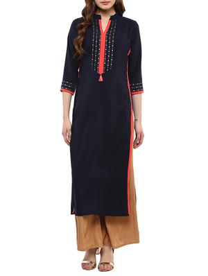 multi crepe combos kurta - 15011640 - Standard Image - 2