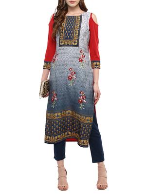multi crepe combos kurta - 15011641 - Standard Image - 2