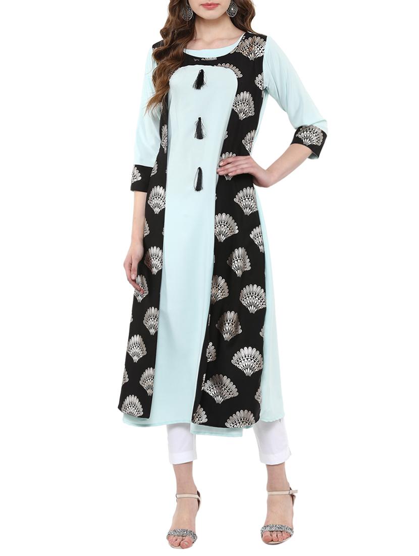 multi crepe combos kurta - 15011642 - Zoom Image - 5