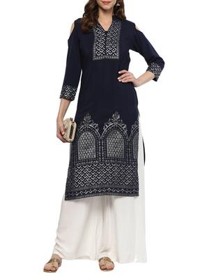 multi crepe combos kurta - 15011643 - Standard Image - 5