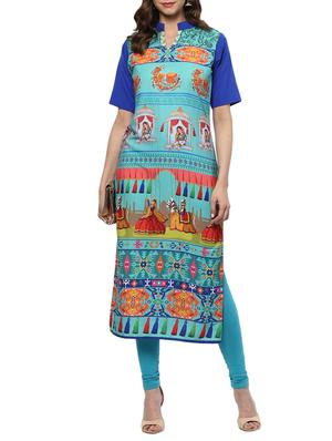 multi crepe combos kurta - 15011644 - Standard Image - 5