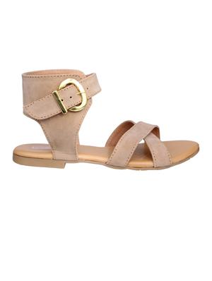 beige ankle strap sandal - 15011997 - Standard Image - 2