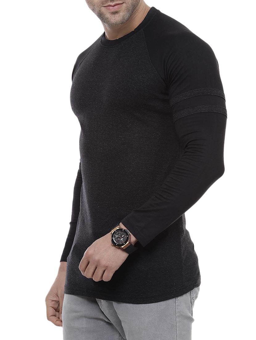 black cotton t-shirt - 15012196 - Zoom Image - 2