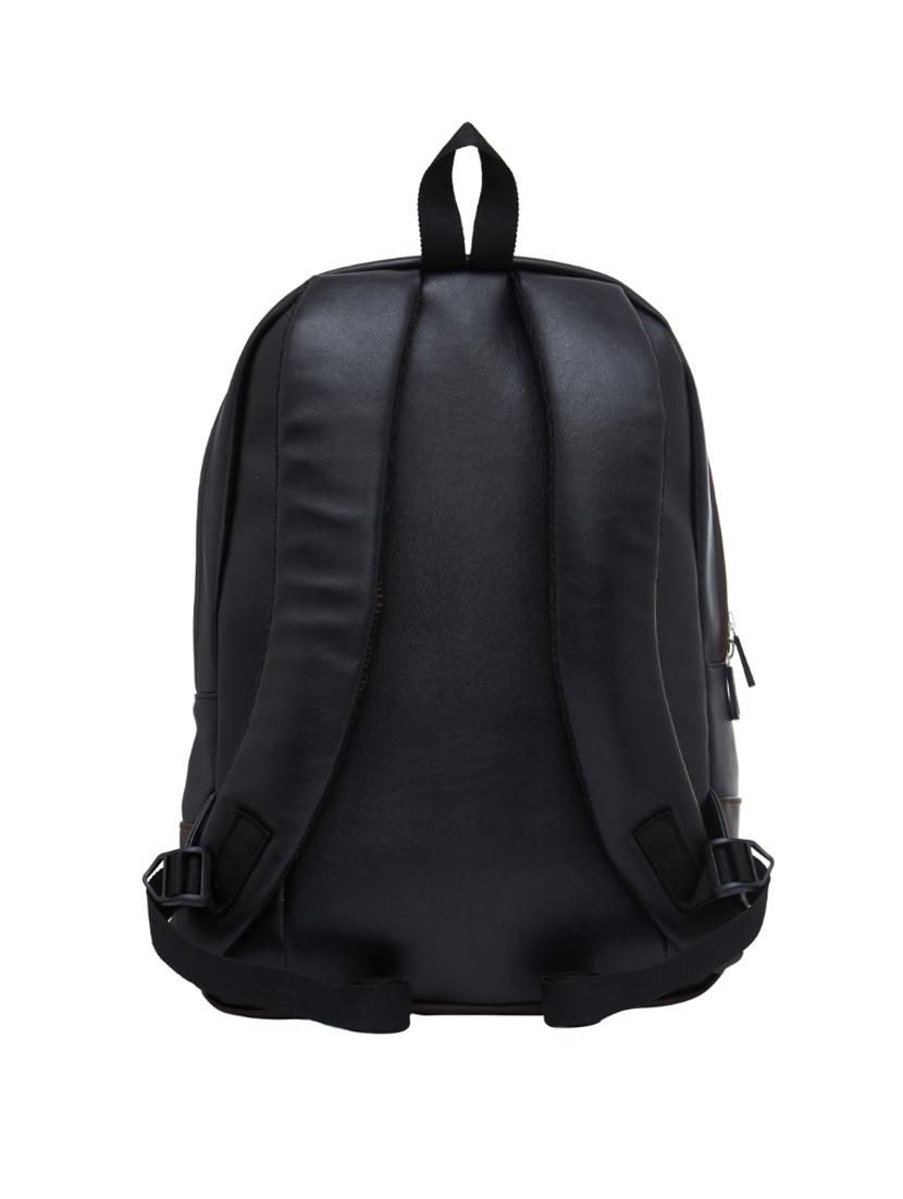 black leatherette backpack - 15013356 - Zoom Image - 2