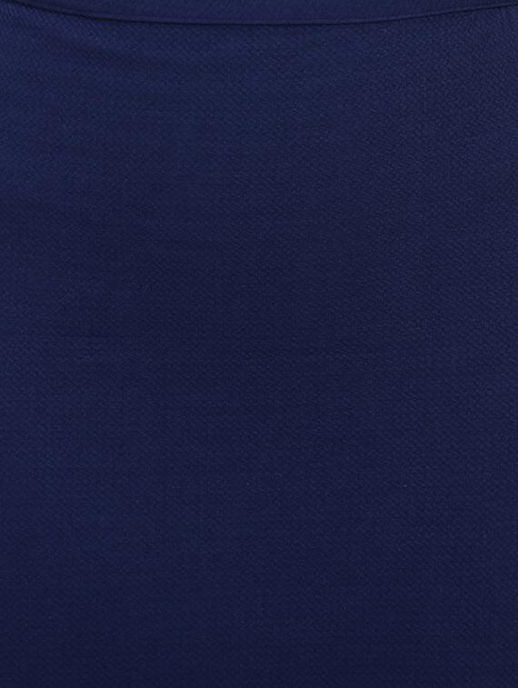 navy blue straight skirt - 15014656 - Zoom Image - 5