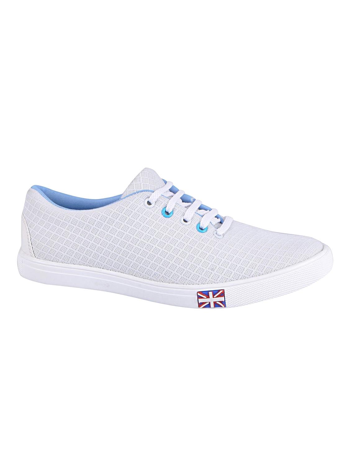 white Mesh lace up sneaker - 15015456 - Zoom Image - 2