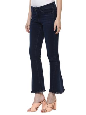 Frayed hem boot cut jeans - 15015896 - Standard Image - 2