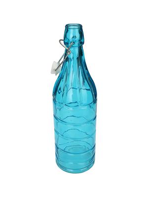 Blue Designer Glass Bottle - 15016218 - Standard Image - 2