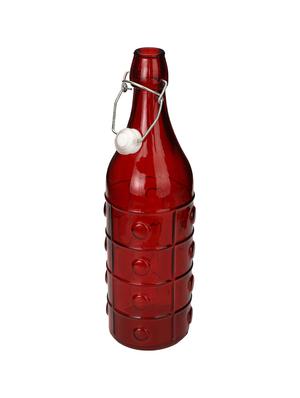 Red Designer Glass Bottle - 15016225 - Standard Image - 2