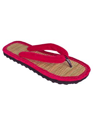 pink toe separator slippers - 15016410 - Standard Image - 2