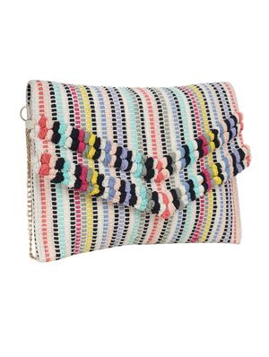 multi cotton regular sling bag - 15017119 - Standard Image - 5