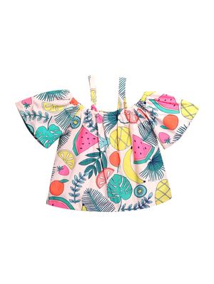 multi colored cotton top - 15018464 - Standard Image - 2