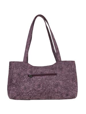 wine leatherette regular handbag - 15018545 - Standard Image - 2