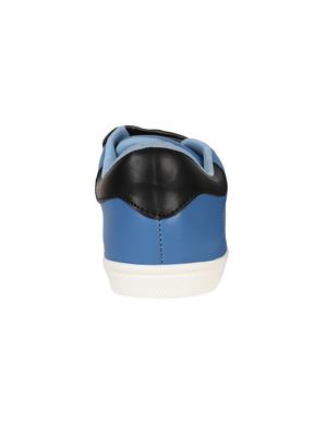blue leatherette slip on sneaker - 15019227 - Standard Image - 2