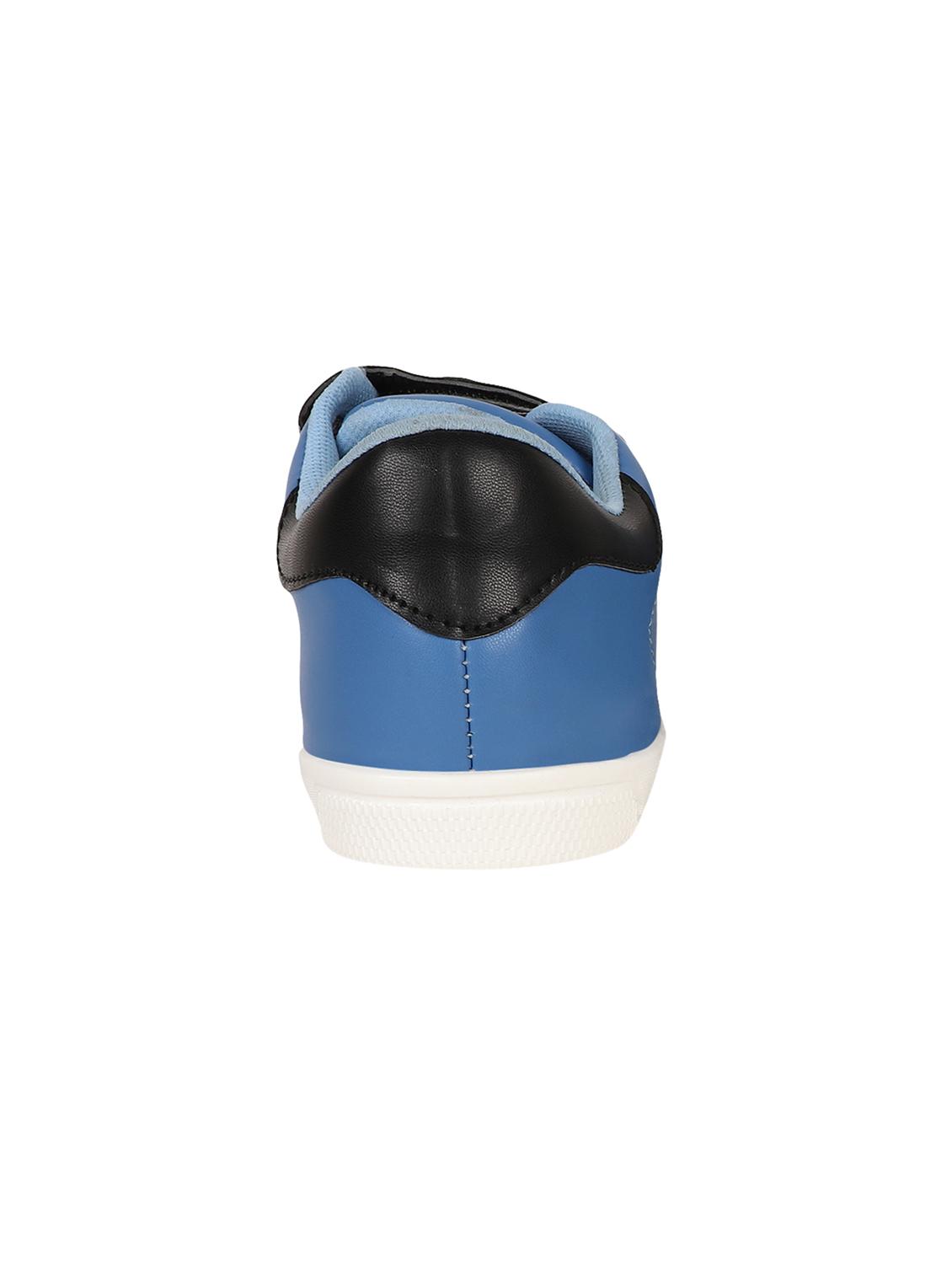 blue leatherette slip on sneaker - 15019227 - Zoom Image - 2