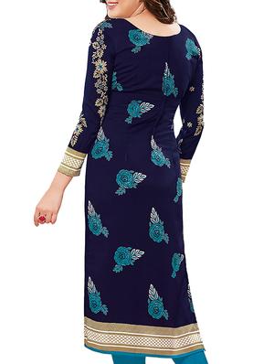 printed un-stitched suit combo - 15019577 - Standard Image - 5