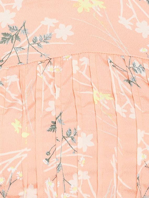 pink printed a-line dress - 15020095 - Zoom Image - 5