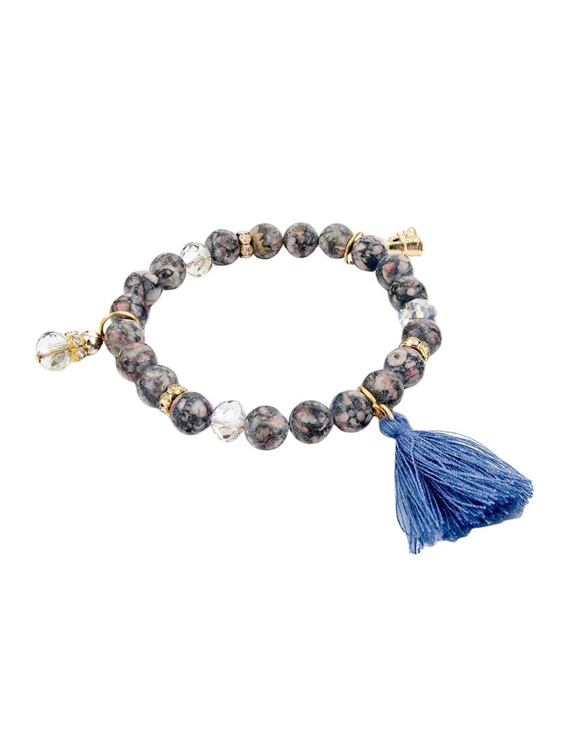multi colored metal beaded bracelet - 15020624 - Zoom Image - 2