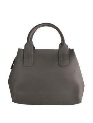 grey leatherette handbag - 15020881 - Standard Image - 2