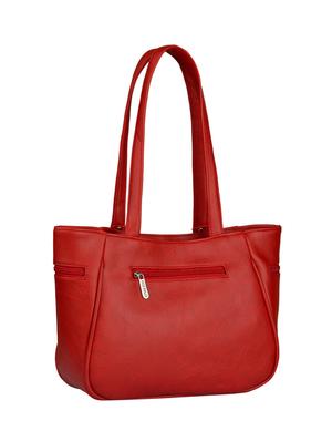 red leatherette regular handbag - 15021094 - Standard Image - 2