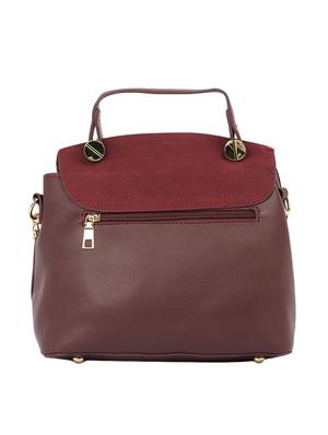 red leatherette regular sling bag - 15021667 - Standard Image - 2