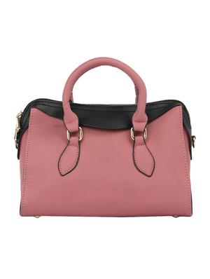 pink leatherette regular handbag - 15021672 - Standard Image - 2
