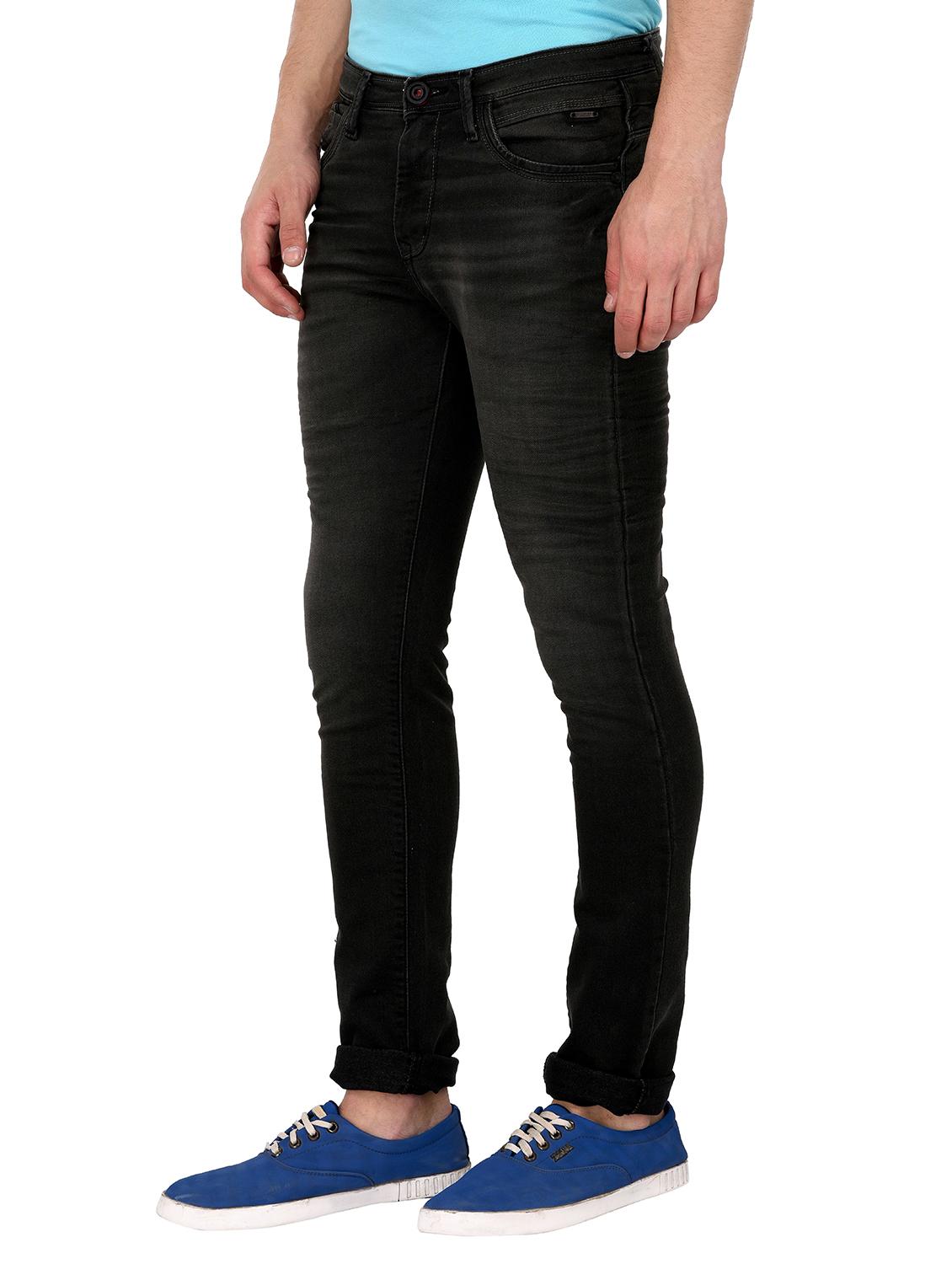 black denim washed jeans - 15022040 - Zoom Image - 2