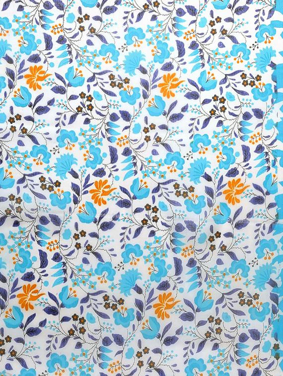 blue crepe patiyala suits unstitched suit - 15022280 - Zoom Image - 5