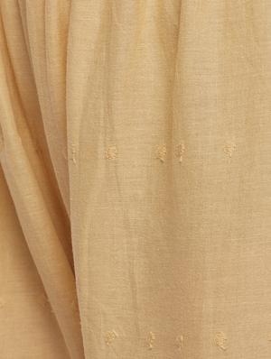 solid beige cotton palazzo - 15023640 - Standard Image - 5