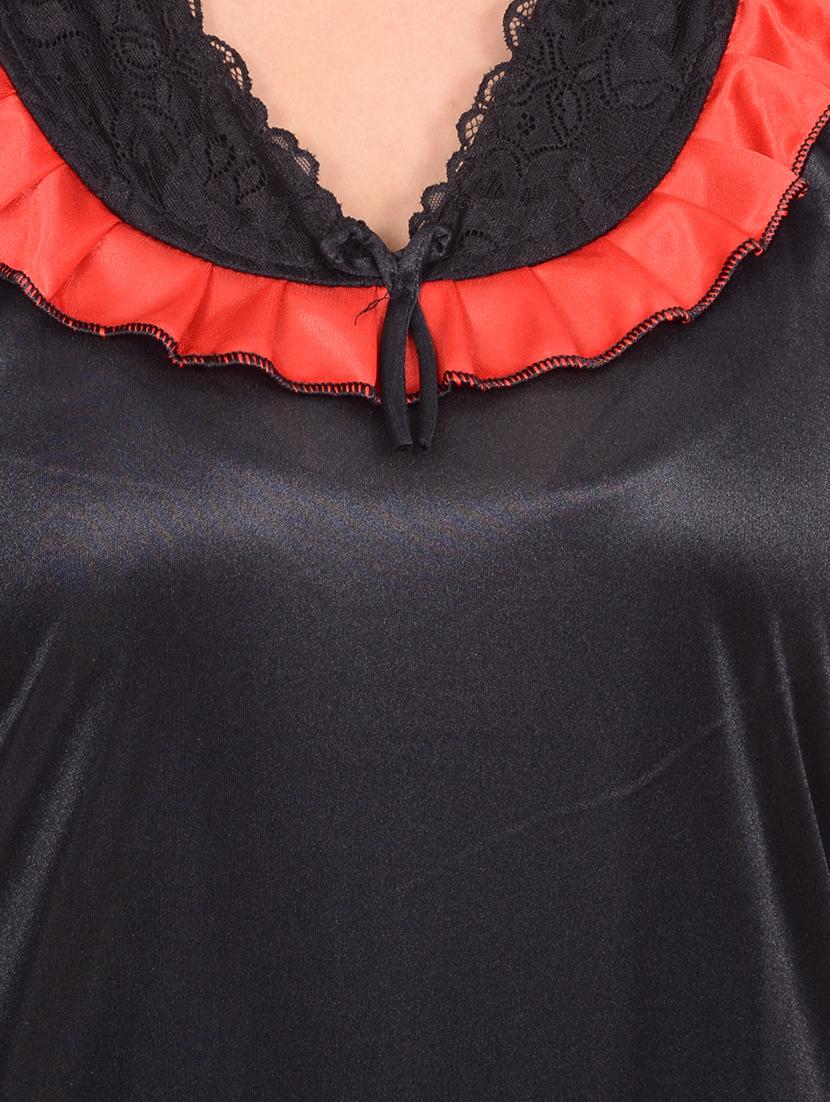 multi colored robe and nighty set - 15023785 - Zoom Image - 5