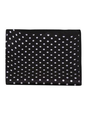 black polyester pocketsquare - 15024025 - Standard Image - 5