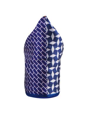 blue polyester pocketsquare - 15024026 - Standard Image - 2